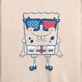 thumbnail image 3 of SpongeBob SquarePants - Flag Fill Sunglasses - Women's Lightweight French Terry Long Sleeve Shirt, 3 of 6