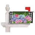 thumbnail image 2 of Evergreen Hydrangea Checks Mailbox Cover, 20.5'' x 18'' inches, 2 of 2