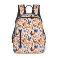 thumbnail image 1 of Disketp Cute Chickens Mochila Ligera e Impermeable, Mochila de Día Resistente para Viajes, Senderismo y Uso Diario para Hombre y Mujer, 1 of 7