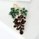 thumbnail image 2 of elegantes broches de uva con diamantes de imitación para mujer, accesorios de moda, broche de aleación para ropa, decoración de ropa de mujer, broche de uva, 2 of 8