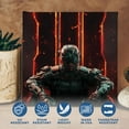 thumbnail image 4 of DreamController Cod Black Ops III Wall Canvas Posters Wall Art Decor(14"X14") I Framed Canvas Paintings For Bedroom, Livingroom, & Office | Made In Usa | Fast Delivery | Hd Print, 4 of 4