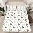 thumbnail image 2 of jejeloiu Wild Mallard Duck Bed Sheets,Rustic Farmhouse Hunting King Sheets For Boys Kids 4pcs, 2 of 7