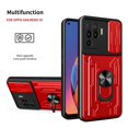 thumbnail image 1 of Magnetic Phone case compatible Oppo A94 4G Slide Camera Lens Protection and Built in 360 Rotatable Ring Holder Cheap and fine, 1 of 5