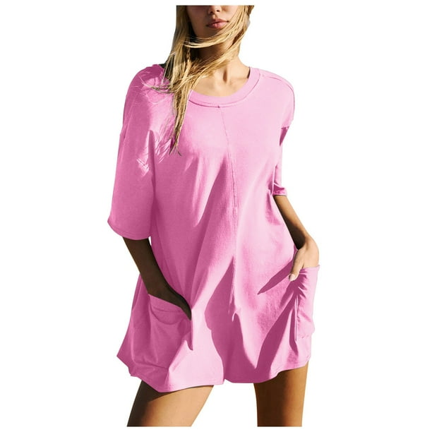 Mono corto de verano sin espalda para mujer: mono deportivo holgado para la playa, color liso, informal, tallas S-XL