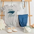 thumbnail image 3 of In My Mind Going to North Carolina Romper Boys or Girls Infant Baby Brisco Brands NB, 3 of 6