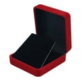 thumbnail image 4 of BELOVING Boîte d'Exposition d'Insignes en Velours Support d'Exposition d'Insignes pour Pièces Commémoratives Insignes Rouge Noir, 4 of 8