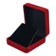 thumbnail image 5 of Caja de exhibición de terciopelo, soporte de exhibición de colección, caja de regalo, broches, estuche de almacenamiento versátil, organizador de joya Rojo Negro, 5 of 8