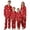 Red, variant on FamilyMatching Pajama Set For Kids and Family Cozy Sleepwear For All Seasons Ideal For Home Nights And Sleepovers