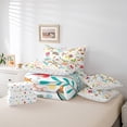 thumbnail image 2 of Erosebridal Dragonfly Twin Size Comforter Set With Sheets Cute Dragonfly Bed In A Bag 7 Piece ,Cartoon Woodland Bedding Set,Nature Botanical Floral Sheet Set With Comforter, 2 of 5