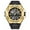 Gold, variant on Ausyst Men's Watch Men Watch 50m Wristwatch LED Quartz Clock Sport Watch Male Watch Watches for Men