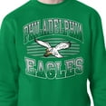 thumbnail image 3 of Men's Starter Kelly Green Philadelphia Eagles Team Grit Graphic Fleece Pullover Sweatshirt, 3 of 3