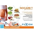 thumbnail image 2 of FuXion Nocarb T: mantenga el equilibrio del colesterol, reduzca la transformación de grasas y bloquee los carbohidratos (Nocarb T, 28 barras), 2 of 3