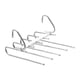 thumbnail image 4 of Percha plegable para pantalones, organizador de almacenamiento para armario de ropa, percha para pantalones , ahorro de espacio duradero para Blanco, 4 of 9