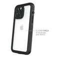 thumbnail image 5 of Body Glove Tidal Waterproof Phone Case for iPhone 14 Pro - Black/Clear, 5 of 10