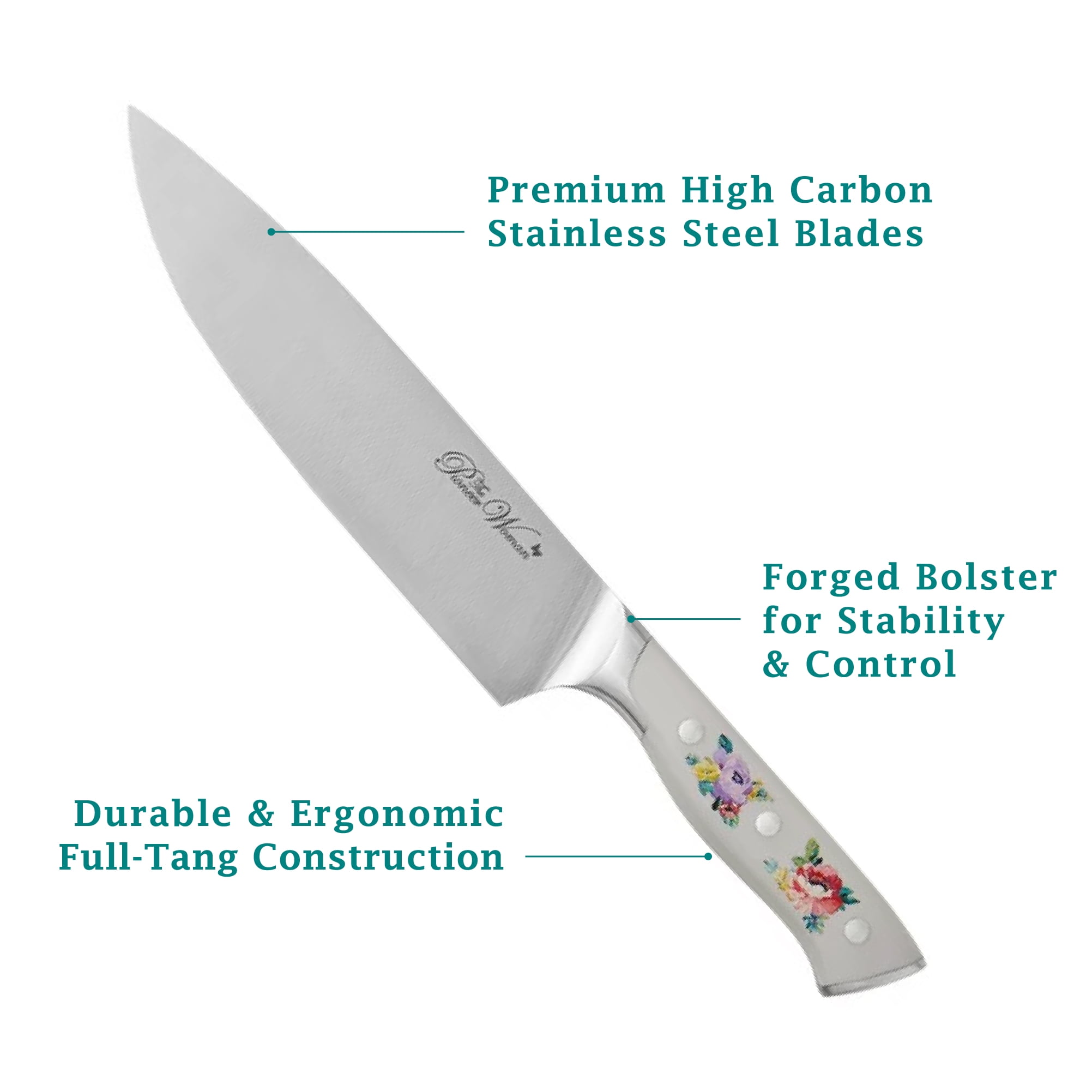 The Pioneer Woman Pioneer Signature 14-Piece Stainless Steel Knife