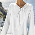 thumbnail image 7 of Dresses for Women, Women's Puff Long Sleeve Sweetheart Round Neck Dress, Flowy Loose Chiffon for Cocktail Party Mini Dress, 7 of 7