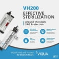 VIQUA VH200 Whole-Home UV Water System – 9 GPM, 35W, Stainless Steel, For Bacteria & Viruses