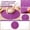 Purple, variant on Extra Thick Silicone Baking Mat, Non-Slip Dough Rolling Pad with Measurements, Heat-Resistant Surface for , Pizza, Pie Crusts, and Bread Kneading, 1Pack Purple