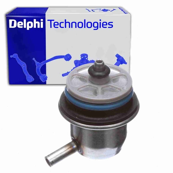 Delphi Fuel Injection Pressure Regulator compatible with Chevrolet Silverado 2500 5.3L 5.7L 6.0L V8 1999-2003