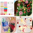 thumbnail image 6 of 125Pcs Ribbon Hair Bows DIY Making Kit for Beginners Pearls Hair Bows Making Kit Colorful Ribbon Fabric Pre Cut with Clips for Women Handmade Gift DIY Hair Accessories Mixed Color, 6 of 7
