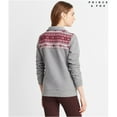 thumbnail image 2 of Aeropostale Womens Knit Sweatshirt, Grey, Juniors, Large, 2 of 2