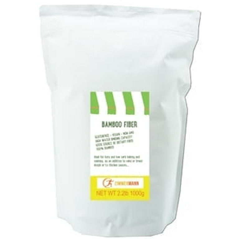 Zimmermann Bamboo Fiber Flour 2.2lb, Gluten Free, Non GMO, Keto, 100% Bamboo,  Low Carb - Walmart.com