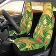 thumbnail image 3 of XMXT 2Pcs Car Seat Cover Decor Protector, Banana Cherry Pattern Bucket Auto Front Seats Covers Fits for Cars SUVs Trucks, Universal Fit, 3 of 9