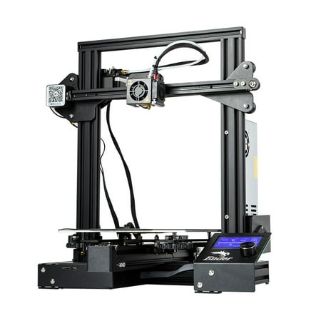 Creality 3D Ender-3 Pro High Precision 3D Printer DIY Kit MK-10 Extruder with Resume Printing Function Heatbed Support 220*220*250mm Printing Size for Home & School
