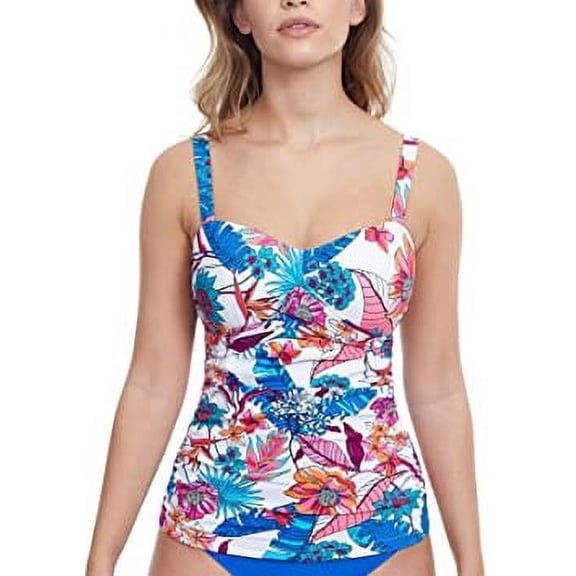 Profile by Gottex womens Bohemian Gypsy D-Cup Tankini, 36D
