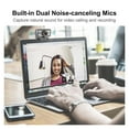 thumbnail image 3 of 120° Wide Angle Webcam 1080P Full Hd With Microphone USB Video Conference Meetting For Laptop Computer PC, 3 of 4