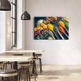 thumbnail image 5 of Spices Canvas Wall Art Colorful Kitchen Wall Decor Spice Poster Prints Herb Spoon Food Picture Artwork for Home Living Room Kitchen Dining Room Restaurant Decoration - 12x18 Inch, 5 of 6