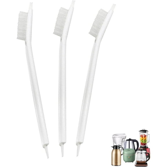MXHHR 3 PCS All Purpose Electronics Cleaning Brush, White, New, 3 Total Count, 3 Pack