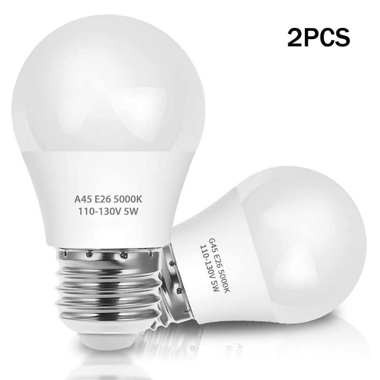 5W LED Refrigerator Light Bulb 40W Equivalent 120V A15 Fridge Waterproof  Bulbs