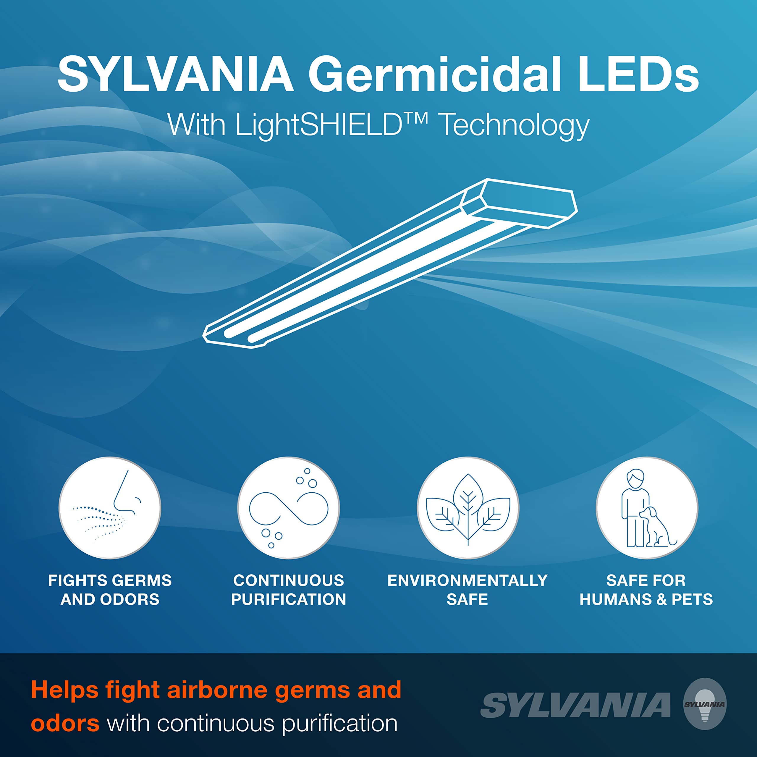 Sylvania 75751 - LEDSHOP8404FTLS Indoor Work LED Fixture