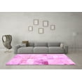 thumbnail image 3 of Ahgly Company Indoor Rectangle Patchwork Pink Transitional Area Rugs, 6' x 9', 3 of 4