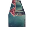 thumbnail image 2 of MKHERT Owl Mushrooms Table Runner for Office Kitchen Dining Room Wedding Party 16x72 inch, 2 of 4