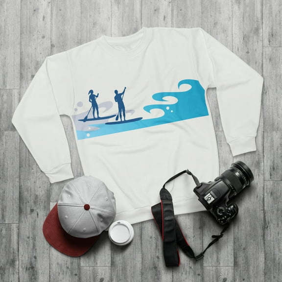 AOP Unisex Sweatshirt SUP Stand Up Paddle
