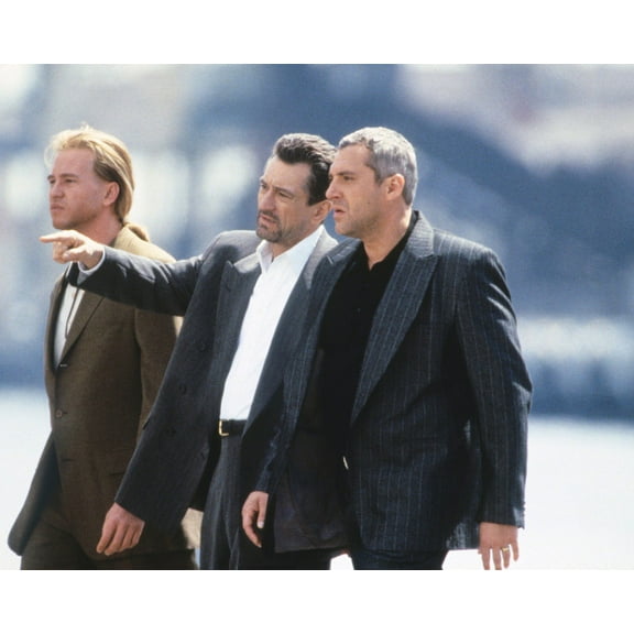 Heat Robert De Niro Val Kilmer Tom Sizemore 24x36 Movie Poster HD Aluminum Wall Art