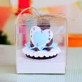 thumbnail image 2 of Paquete de 12 recipientes transparentes de PVC para cupcakes para hornear, regalar y hacer manualidades. Perfectos para bodas, cumpleaños y regalos de fiesta., 2 of 5
