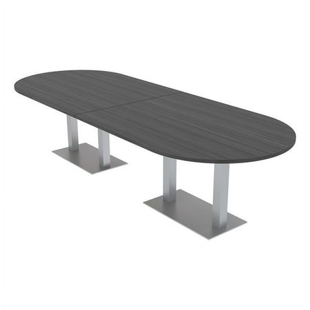 UPC: 0684500159194 | 10 Person Racetrack Conference Tables w/ Rectangle Metal Base 10  Asian Night