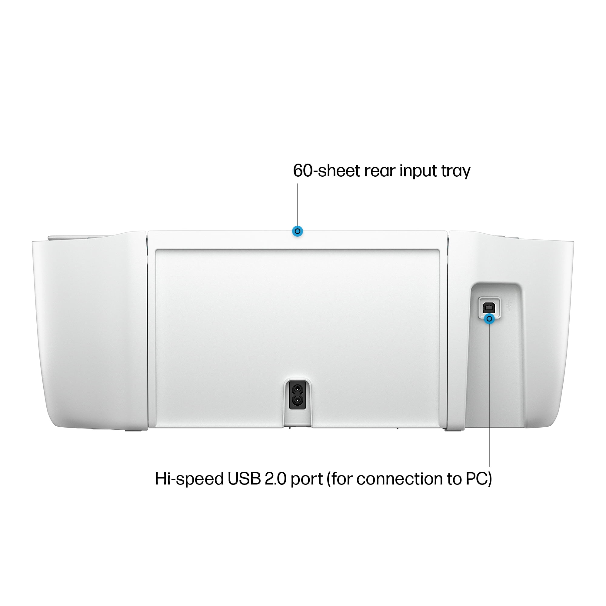 HP DeskJet 2742e Wireless All-in-One Inkjet Printer, Copier