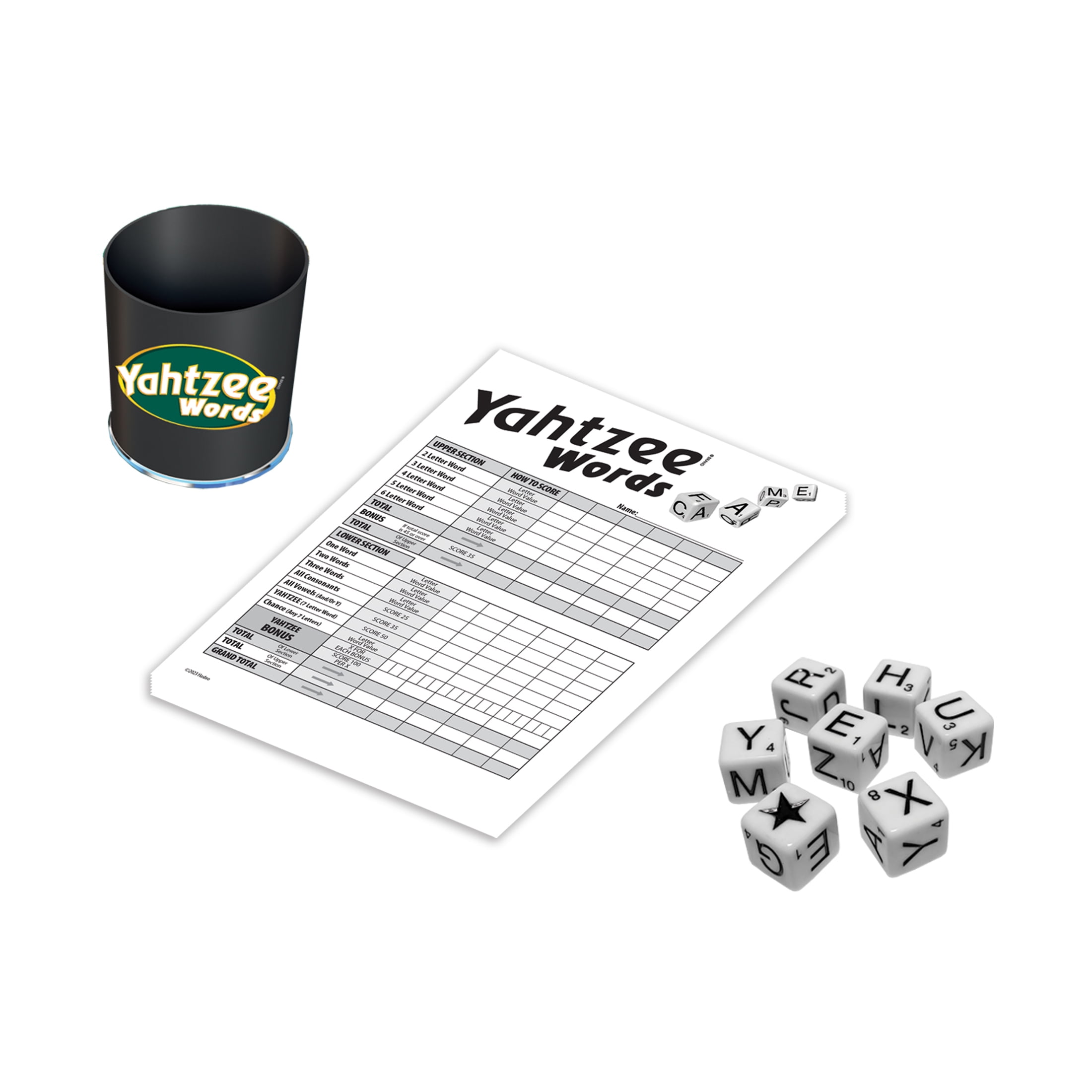Yahtzee Words Game