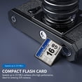 thumbnail image 2 of Professional 16GB Compact Flash Memory Card(White&Blue), 2 of 8