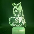 thumbnail image 2 of Luz nocturna Singer Arianas 3D LED colorida para dormitorio de niños, 2 of 2