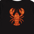 thumbnail image 4 of Inktastic Lobster Cute Vacation Girls Long Sleeve Toddler T-Shirt, 4 of 5