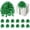 Green, variant on Tutuviw 12Pcs Self-Adhesive Curly Ribbon Gift Bows, Christmas Bows for Christmas Wrapping, Metallic Christmas Bows for Tree Decorations Holiday Parties Festive Home Decor(Red)
