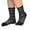 Black, variant on Stockings for Indoor Outdoor Comfort Thermal Winter Hiking Crew Length Toe Socks with Split Toe Design for Warmth and Daily Casual Wear