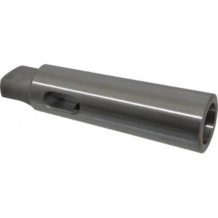 

Accupro MT4 Inside Morse Taper MT5 Outside Morse Taper Standard Reducing Sleeve Soft with Hardened Tang 3/4 Projection 6-13/16 OAL