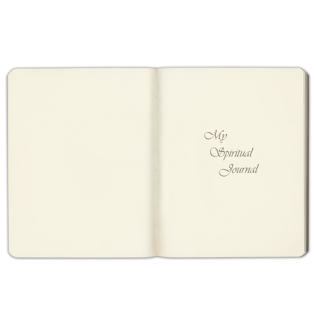 Gallery Leather Large Spiritual Journal - Acadia Navy - 9.75"x7.5"