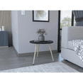 thumbnail image 2 of Mesa de Centro Redonda para Sala con Diseño Moderno Color Wengue | Excelsior, 2 of 6